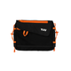 Black with Orange